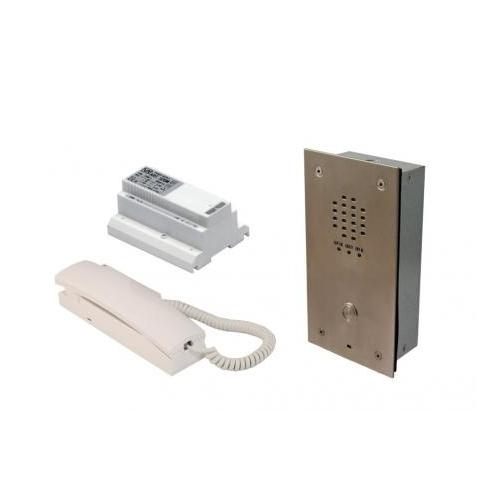 Videx, VR120DK-2, 2 Way Vandal Resistant Fush Mounted Door Entry Kit