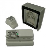 Videx, 8K-1/380/CL, 1 Way 8000 Series Flush Audio Kit with Code Lock