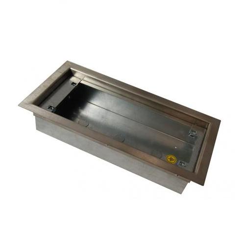 Videx, VRBB120x220, Flush Stainless Steel Bezel Backbox (120mmx220mm)