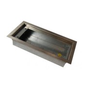 Videx, VRBB120x280, Flush Stainless Steel Bezel Backbox (120mmx280mm)
