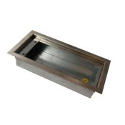 Videx, VRBB120x500, Stainless Steel Flush Bezel Box for Panel (120mmx500mm)