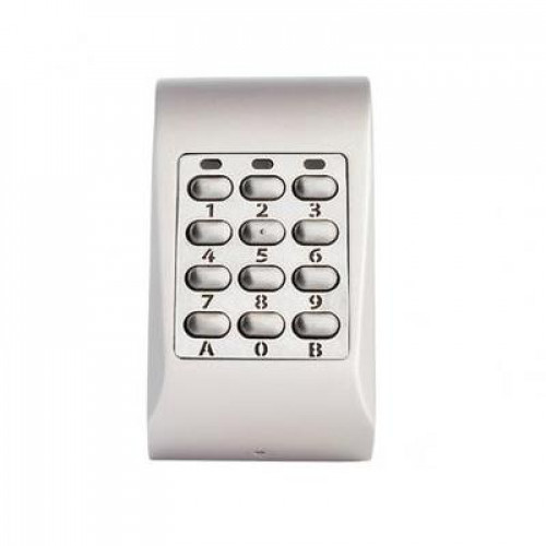 Videx, MTPADS-M, Surface Wiegand Silver Keypad - IP65