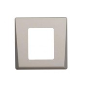 Videx, DINFPS, DIN Series Single Gang Front Plate - Silver