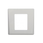 Videx, DINFPW, DIN Series Single Gang Front Plate - White