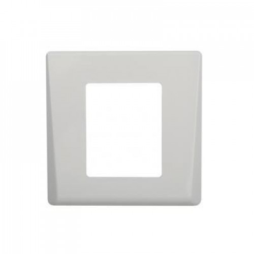 Videx, DINFPW, DIN Series Single Gang Front Plate - White
