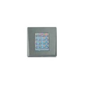Videx, DINPADC, Charcoal Metal Back Lit Keypad for 99 Codes 1 Relay - IP40