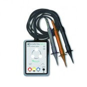 KEW8031F, 3 Phase meter with intuitive rotating disc fused test leads