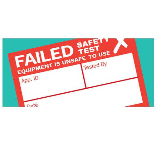 250FAIL, Appliance Fail Labels 250 per roll