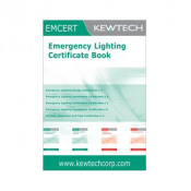 EMCERT, Emergency  Lighting installation Certificate book