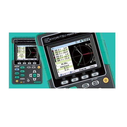 KEW6315, Compact Power Meter with 3 x 8129 Flexi clamps 3000A 3 channel