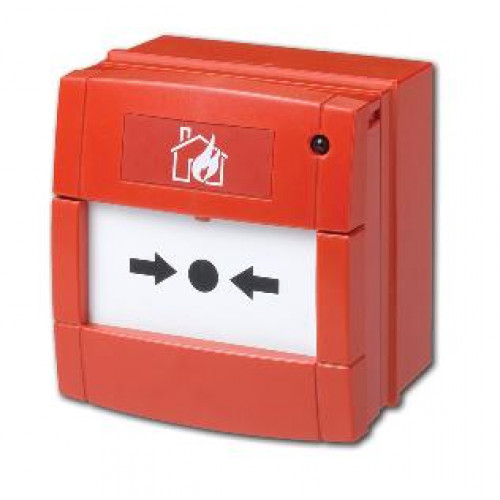 UTC, ZR485-3 - Radio Call Point with Battery Pack (868Mhz) - Red