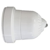 Ziton, ZRW460-3WC - Wireless Beacon Wall Mount - White with Clear Flash