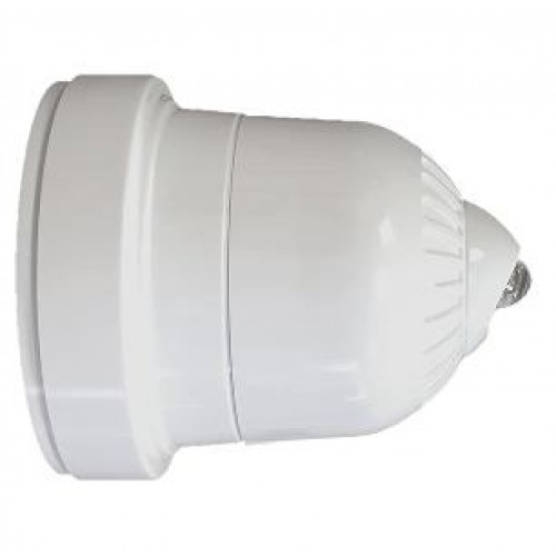 Ziton, ZRW460-3WC - Wireless Beacon Wall Mount - White with Clear Flash