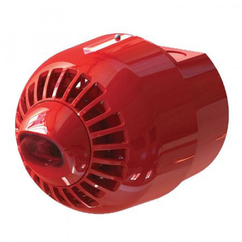 UTC, ASW367, Wall Mount Multi Tone Sounder/Beacon, Deep Base (Red)