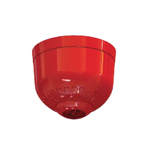 UTC, FAC350, LED Beacon, Shallow Base/Ceiling Mount (Red Flash)