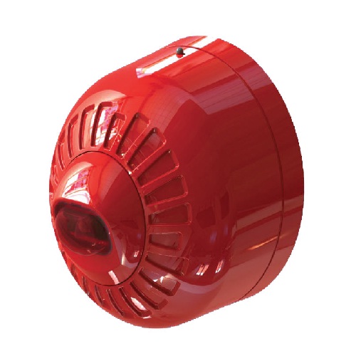 UTC, FAW350, LED Beacon, Red shallow Base/Wall Mount (Red Flash)