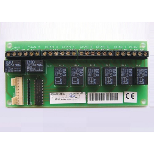 COOPER 08600eur-00, Eight Relay Output Card for I-ON Family Panels