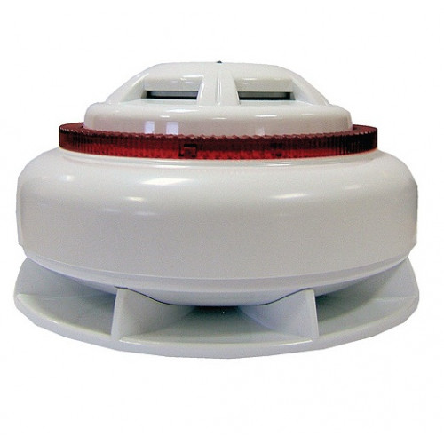 EMS FCX-191-201, Combined Sounder -Beacon (Red) and Optical Smoke Detector