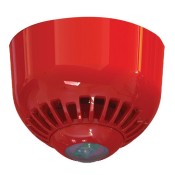 EMS FC-315-CA2, FireCell Red Ceiling Sounder / Beacon Only