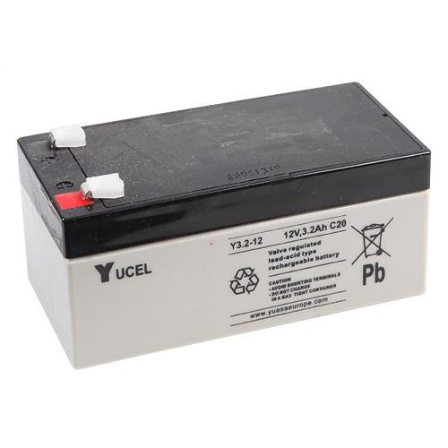 YUCEL Y3.2, 12V Rechargeable Lead Acid Battery