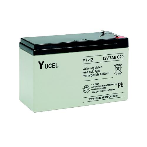 YUCEL Y7, 12V Rechargeable Lead Acid Battery