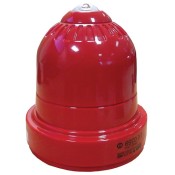 EMS FC-320-004, FireCell Wireless Red Ceiling Sounder / Beacon (EN 54 Part 23)