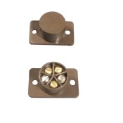 Knight Plastics (A40B) 5-Terminal Single Reed Flush Contact Brown (Grade 1)