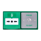 CDVI, DBB-22-02, Stainless Exit Button and Resettable Emergency Door Release
