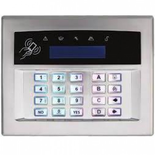 Pyronix (EURO-LCDPZ/SCHROME) Surface Mount Keypad, S/Chrome