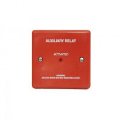 HAES, BRF248A-R, 24V DC Changeover Auxiliary Relay - Fused (Red)