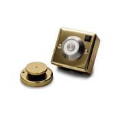 Haes, DR24-T59-BRASS, 24Vdc Lacquered Brass DEC DR Retainer - 48mA