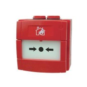 KAC, WCP1B-R-TW, Twin Wire Call Point Euro Flame Legend - Red