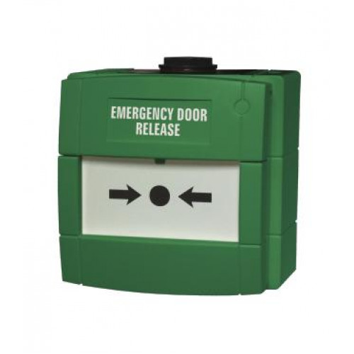 KAC, WCP3A-G, NO/NC. Emergency Door Release - Green
