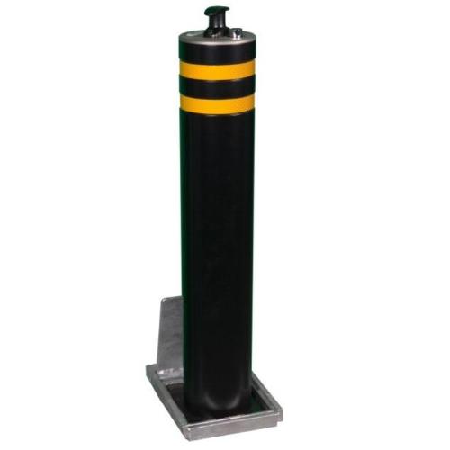 ATG Access, 942221, 114 670 Telescopic Security Bollard, Lift Assitant - Black