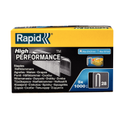 Rapid, 11890131, 28/9mm DP Galvanised Cable Staples (Bx 5x1,000)