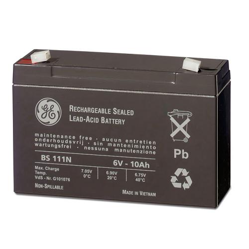 BS111N, 6V Sealed Lead Acid Battery - 10Ah