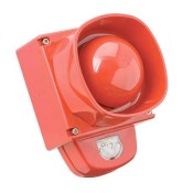 Ziton, ZPW767R, Wall Mount Weatherproof Sounder VAD - Red Body and Flash)