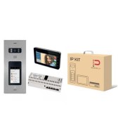 InfinitePlay (ZK27D.40) IP Video Touch Screen Door Entry Kit - Black Flush Mount