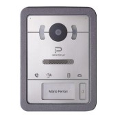 InfinitePlay (Z1101) Small Entrance Panel INOX Audio/Video 1 Touch Button