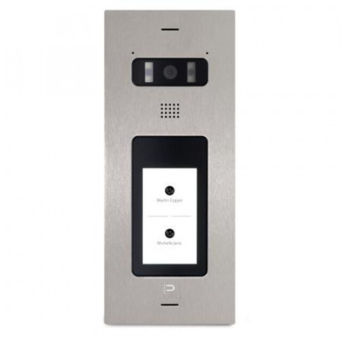 InfinitePlay (Z2001) Flat Flush Mount Entrance Panel INOX 1/4 Touch Button