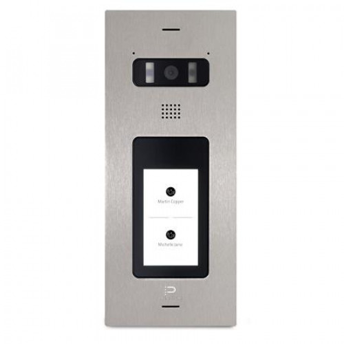 InfinitePlay (Z2001) Flat Flush Mount Entrance Panel INOX 1/4 Touch Button