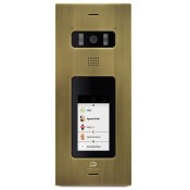 InfinitePlay (Z200D.30) Flush Mount Entrance Panel 4.3" Touch Screen - Brass