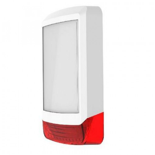 TEXECOM, WDA-0002, Odyssey X1 Cover (White/Red)