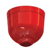 Klaxon, ESF-5007, Sonos Pulse Ceiling Sounder Beacon DB (Red Body, Red Flash)