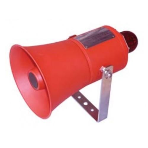 Klaxon, TCB-0022, EXD Sounder Beacon, 5J Xenon Red Lens (100-240 VAC)