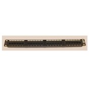 Excel (100-726) Category 5e Unscreened Patch Panel 24 Port 1U - Black