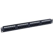 Excel (100-748) Category 5e (UTP) Patch Panel 1U 24 Port - Beige