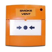 Smoke Vent (MCP1A-A-AOV) Resettable Manual Call Point - Orange
