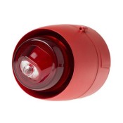 Cranford Controls, CC-512-306, VXB-1EVAD EN54-23, Deep Base - Red Body, Red Lens