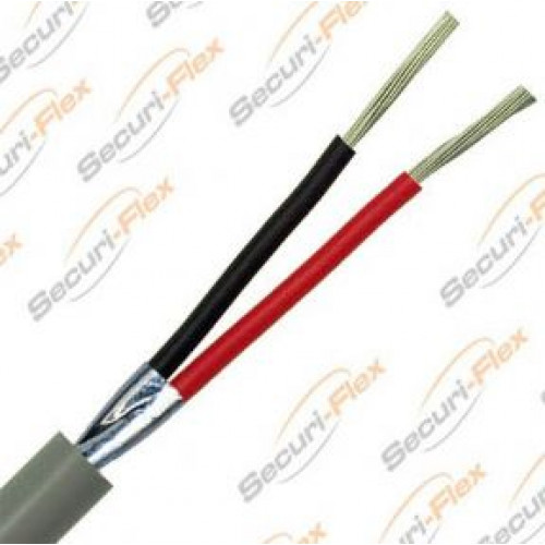 SFX Belden (8761) Single Pair 22AWG, 100m Overall Foil Scr Grey (LSF) (SFX/OSP1-61-100)